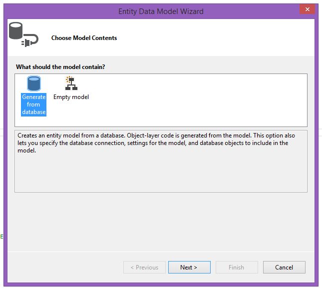 choose Model Contents